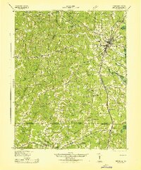 1942 Map of Emporia