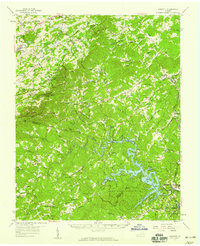Download a high-resolution, GPS-compatible USGS topo map for Endicott, VA (1959 edition)