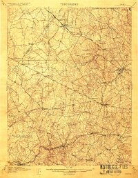 1915 Map of Fairfax