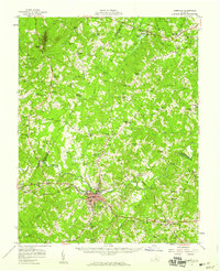 Download a high-resolution, GPS-compatible USGS topo map for Farmville, VA (1959 edition)