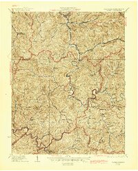 1927 Map of Gilbert, 1945 Print