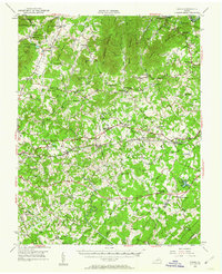 Download a high-resolution, GPS-compatible USGS topo map for Goode, VA (1962 edition)