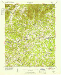 Download a high-resolution, GPS-compatible USGS topo map for Goode, VA (1952 edition)