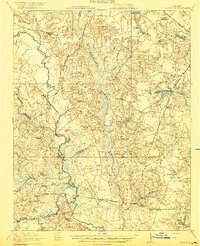 preview thumbnail of historical topo map of Sussex County, VA in 1920