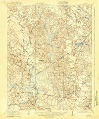 Download a high-resolution, GPS-compatible USGS topo map for Homeville, VA (1943 edition)
