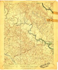 1920 Map of King William