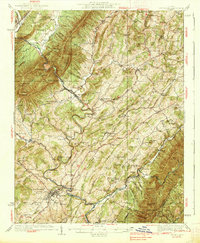 Download a high-resolution, GPS-compatible USGS topo map for Lexington, VA (1937 edition)