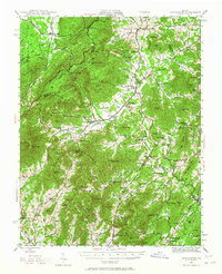Download a high-resolution, GPS-compatible USGS topo map for Lovingston, VA (1965 edition)