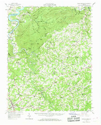 Download a high-resolution, GPS-compatible USGS topo map for Macks Mountain, VA (1969 edition)