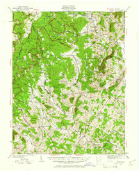 Download a high-resolution, GPS-compatible USGS topo map for Madison, VA (1961 edition)
