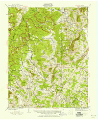 Download a high-resolution, GPS-compatible USGS topo map for Madison, VA (1958 edition)