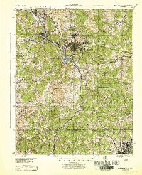 1944 Map of Martinsville