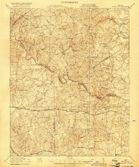 Download a high-resolution, GPS-compatible USGS topo map for Mc Kenney, VA (1921 edition)