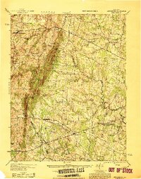 1933 Map of Middleburg