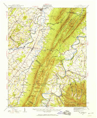Download a high-resolution, GPS-compatible USGS topo map for Mt Jackson, VA (1959 edition)