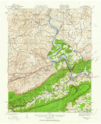 Download a high-resolution, GPS-compatible USGS topo map for Narrows, VA (1963 edition)