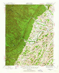 Download a high-resolution, GPS-compatible USGS topo map for Parnassus, VA (1963 edition)