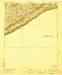 1923 Map of Pearisburg