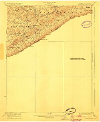 1923 Map of Pearisburg