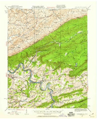 Download a high-resolution, GPS-compatible USGS topo map for Pearisburg, VA (1959 edition)