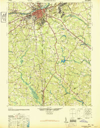 1946 Map of Petersburg