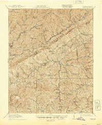 preview thumbnail of historical topo map of Pound, VA in 1914