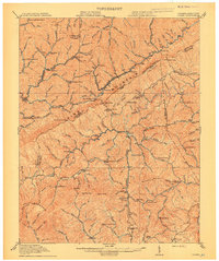 1914 Map of Jenkins, KY