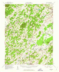 Download a high-resolution, GPS-compatible USGS topo map for Rapidan, VA (1963 edition)