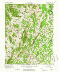 Download a high-resolution, GPS-compatible USGS topo map for Sperryville, VA (1966 edition)