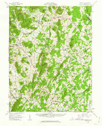 Download a high-resolution, GPS-compatible USGS topo map for Sperryville, VA (1962 edition)