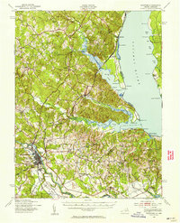 Download a high-resolution, GPS-compatible USGS topo map for Stafford, VA (1956 edition)