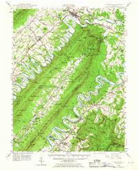Download a high-resolution, GPS-compatible USGS topo map for Strasburg, VA (1968 edition)