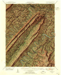 Download a high-resolution, GPS-compatible USGS topo map for Strasburg, VA (1955 edition)