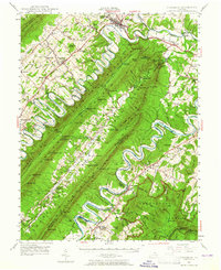 Download a high-resolution, GPS-compatible USGS topo map for Strasburg, VA (1965 edition)
