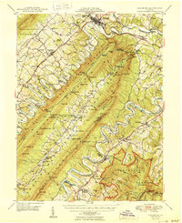Download a high-resolution, GPS-compatible USGS topo map for Strasburg, VA (1950 edition)