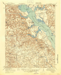 Download a high-resolution, GPS-compatible USGS topo map for Tappahannock, VA (1944 edition)