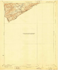 Download a high-resolution, GPS-compatible USGS topo map for Waiteville, VA (1929 edition)