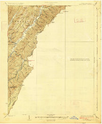 Download a high-resolution, GPS-compatible USGS topo map for Warm Springs, VA (1926 edition)