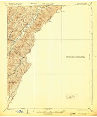 1926 Map of Warm Springs, 1930 Print
