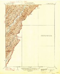 1926 Map of Warm Springs, 1946 Print