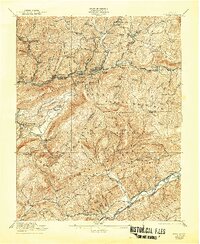 preview thumbnail of historical topo map of Wise, VA in 1921