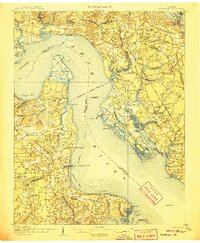 1907 Map of Yorktown
