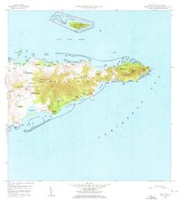 Download a high-resolution, GPS-compatible USGS topo map for East Point, VI (1972 edition)