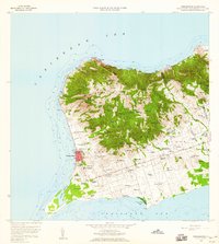 Download a high-resolution, GPS-compatible USGS topo map for Frederiksted, VI (1960 edition)