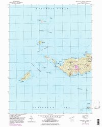 Download a high-resolution, GPS-compatible USGS topo map for Western St Thomas, VI (1983 edition)