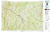 preview thumbnail of historical topo map of Montpelier, VT in 1988