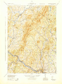preview thumbnail of historical topo map of Montpelier, VT in 1988