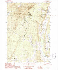 Download a high-resolution, GPS-compatible USGS topo map for Albany, VT (1987 edition)