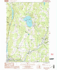 Download a high-resolution, GPS-compatible USGS topo map for Caspian Lake, VT (1987 edition)