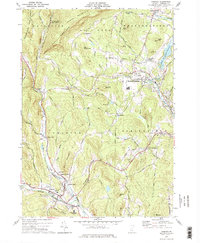 preview thumbnail of historical topo map of Windsor County, VT in 1972